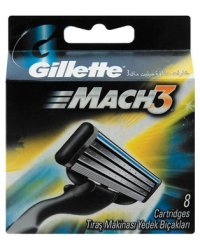 Gillette Mach 3 Cartridges 8'S