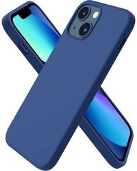 Tuff-Luv Soft Feel Liquid Silicone Case For Apple Iphone 13 MINI - Blue