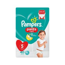 Pampers Baby-dry Size 5 Value Pack 40 Nappy Pants