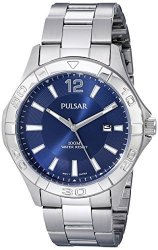 Pulsar Men's PH9077X Analog Display Analog Quartz Silver Watch