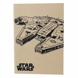 Star Wars Grid Notes B6 Mini-notebook millennium Falcon Star Wars