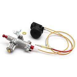 Mensi Main Gas Control Safety Valve For Propane Gas Radiant Tank Top Heater Thermocoupler Tip Over Switch Set Assembly Replacement Kit