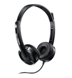 Rapoo H120 Usb-a Wired Stereo Headest - Black