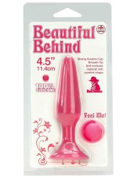 Beautiful Behind Pink 4 5 Inch Butt Plug
