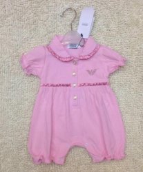 Pink Romper For Girls 9-12 Months