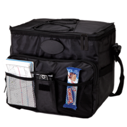 Cooler Bag With 2 Front Mesh Pockets - 4 Colours - New - Barron