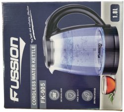 Fussion Cordless Glass Kettle - 1.8L 1500W FK905