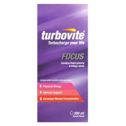 Turbovite Focus Syrup 200ML