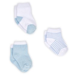 Bebedeparis Baby Socks Set in Blue