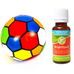 Brightspark Natural Concentration Remedy And Stress Ball