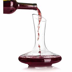 Skeby Crystal Lead Free Crystal Wine Decanter Shape Classic Wine Carafe 100% Hand Blown Lead-free Crystal Glass-wine Accessories Classic