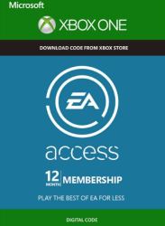 EA Access Pass Code 12 Months Xbox Live