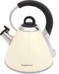 Snappy Chef - Whistling Kettle - Beige 2.2 Litre
