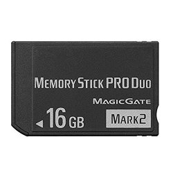 Juzhuo 16GB Pro Duo Mark 2 Memory Stick For Psp