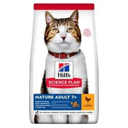 Hill's Science Plan Mature Cat Food Chicken Flavour - 1.5KG