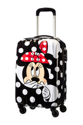 American Tourister Disney Legends Cabin Luggage Suitcase Minnie Dot