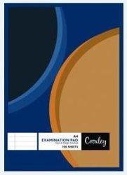 Croxley 100 Page A4 Punched Exam Pad