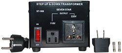 Sevenstar ST-750 Step Up/Step Down Transformer (750W)