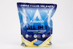 Astonish All-in-one Dishwasher Tablets X 100