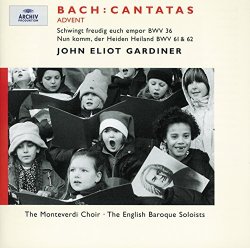Bach J.s.: Advent Cantatas Bwv 61 36 & 62
