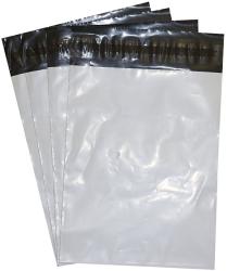 500 Pack Of 24X24 White Poly Mailers Self Sealing Envelope Plastic Bags 24"X24" 9 Secure Seal By Shipping Depot