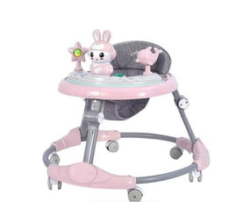 Multifunctional Baby Walker - Versatile Safe And Engaging For Infants - Pink