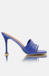 Ladies Chloe Stiletto Heels - Blue - Blue UK 7