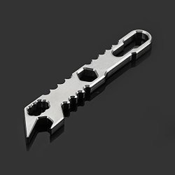 Hitommy Titanium Alloy Edc Manipulator Pocket Crowbar Screwdriver Wrench Tool