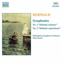Berwald Kamu Helsingborg Symphony Orchestra - Symphony 1 & 2 Cd