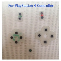 Original Conductive Rubber Pad Set Replacement For Ps4 Joystick Controller 5pcs Set