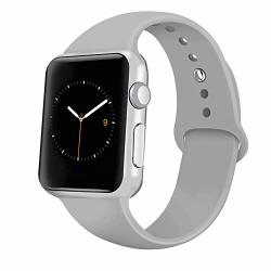 Igk Sport Band Compatible With Apple Watch 42MM 44MM Soft Silicone Sport Strap Replacement Bands For Iwatch Apple Watch Series 4 Series 3 Series 2
