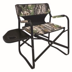 Afritrail Director Chair With Side Table Camo 130KG