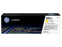 HP 201X High Yield Yellow Original Laserjet Toner Cartridge 2 300 Pages