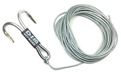 1 10 Scale Rc Winch Line Rope W Multi Hook - 10' Long - Silver Fits Scale Warn RC4WD Integy SSD Axial SCX10 II Ascender