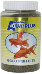 AQUA PLUS - Fish Food Goldfish Bits 100G