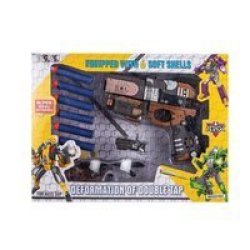 Transforming Robot Gun - Children's Toys - Bpa Free - 9 Piece