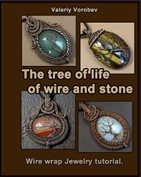 The Tree Of Life Of Wire And Stone. Wire Wrap Jewelry Tutorial.