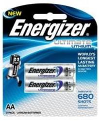 Elinchrom Energizer Ultimate Lithium AA Card X2 Batteries