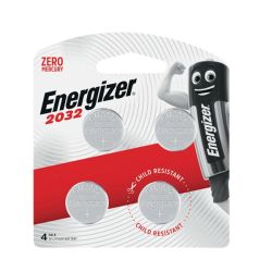 Energizer - 2032 3V Lithium Coin Battery 4 Pack Moq X 12 - 6 Pack