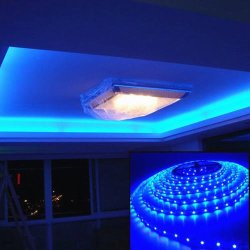 5M Waterproof Smd 5050 LED Strip Light - Blue