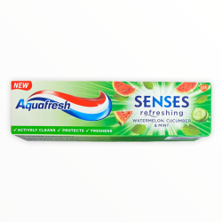 Aquafresh Senses - Refreshing Watermelon Cucumber And Mint - 2 X 75ML