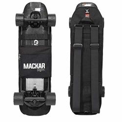 Bualo Foldable Electric Skateboard Longboard Backpack Adjustable Shoulder Carrier Travel Bag