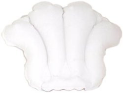 Aquasentials Inflatable Bath Pillow - Terry Cloth