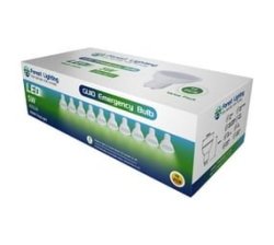 5W LED -GU10 With 3 Hours Emergency Lighting-daylight 10 In A Value Pack