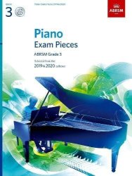 Piano Exam Pieces 2019 & 2020 Abrsm Grade 3 With Cd: Selected From The 2019 & 2020 Syllabus Abrsm Exam Pieces