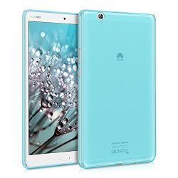 Kwmobile Crystal Case For Huawei Mediapad M3 8.4 Tpu Silicone Case Protective Cover In Blue