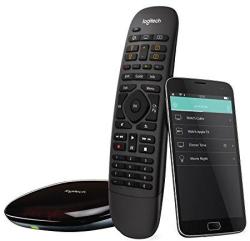 Logitech Harmony Companion All In One Remote Control For Smart Home And Entertainment Devices Hub & App Works With Alexa Black