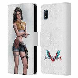Official Devil May Cry 5 Nico Characters Leather Book Wallet Case Cover Compatible For Samsung Galaxy A10E 2019