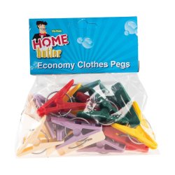 @home Clothes Pegs Plastic 20