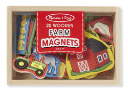 Melissa & Doug - Educational Play - Wooden Farm Magnets